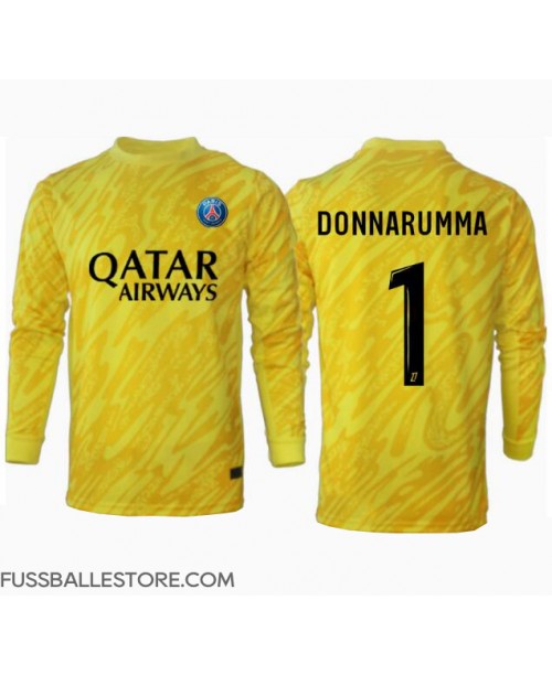 Günstige Paris Saint-Germain Gianluigi Donnarumma #1 Torwart 3rd trikot 2024-25 Langarm